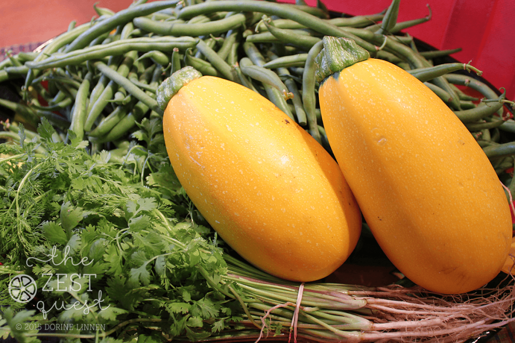 Highland-Square-Farmers'-Market-Summer-Squash-Green-Beans-and-Cilantro-2-The-Zest-Quest