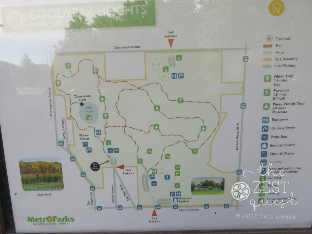 Hiking-Challenge-2015-Ohio-Hike-1-Goodyear-Hts-trail-map-2-The-Zest-Quest